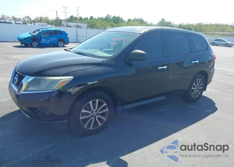 2014 Nissan Pathfinder S из США, поврежденный, VIN 5N1AR2MN0EC655059